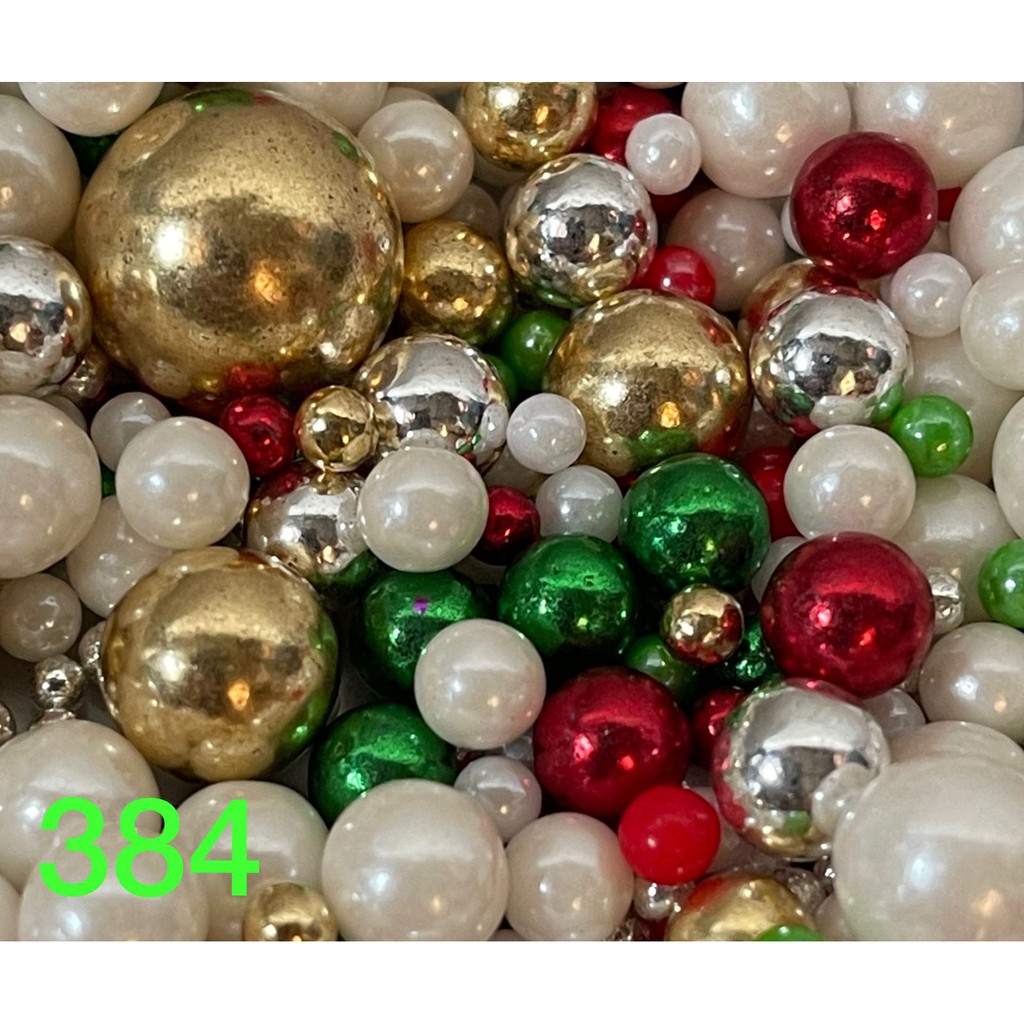 

Sprinkles Mix Pearls Christmas - Sprinkle Hiasan Kue Xmas 100gr