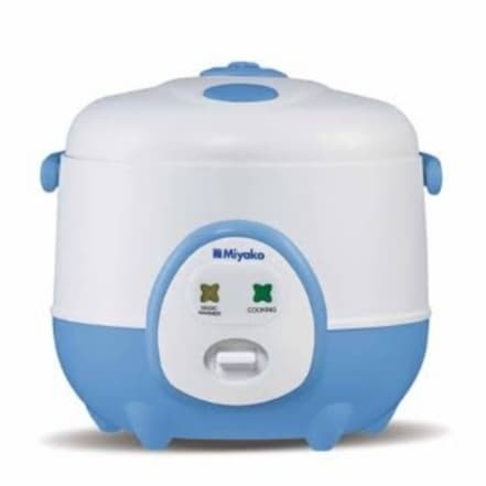 Miyako MCM 606 3in1 Magic Com [0.6 L/ 300 Watt] Hijau Biru