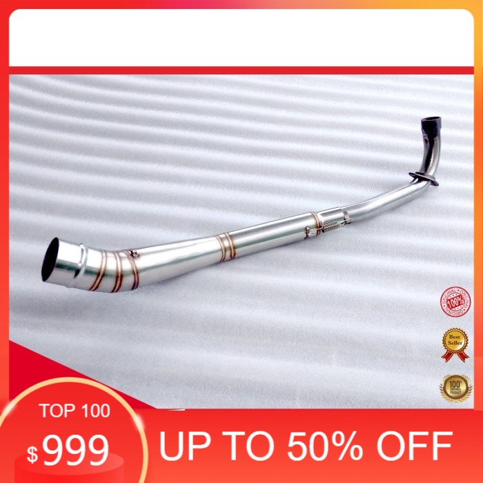 pipa leher leheran knalpot racing REVO ABSOLUTE absolut semi ...