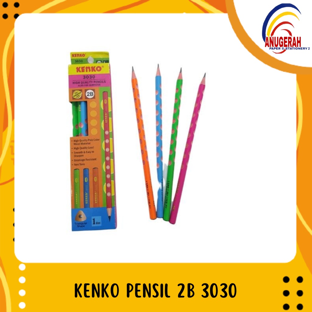 

KENKO PENSIL 2B 3030 MURAH (LSN)