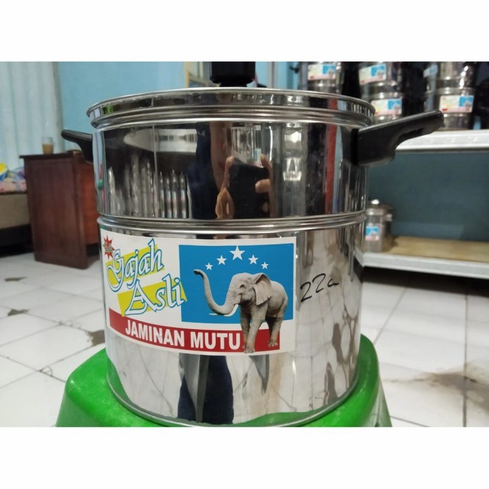 dandang bakso mini tutup kaca Ukuran 24cm