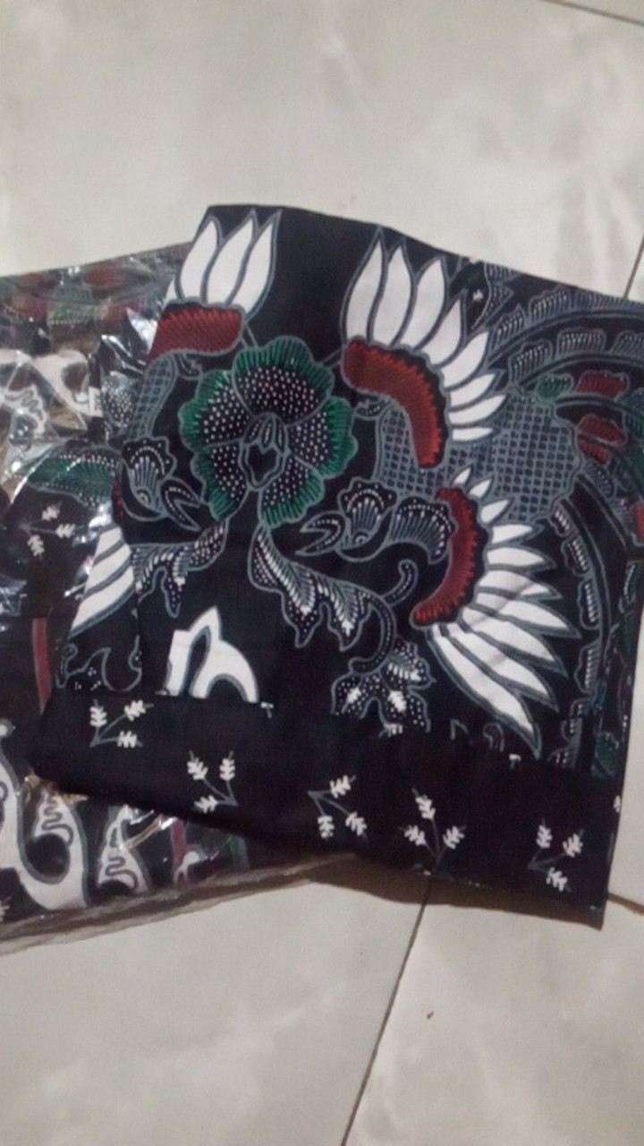 Baju Batik Couple Keluarga Terlengkap Motif Kupu Abu / Baju Keluarga Terlaris / Cod