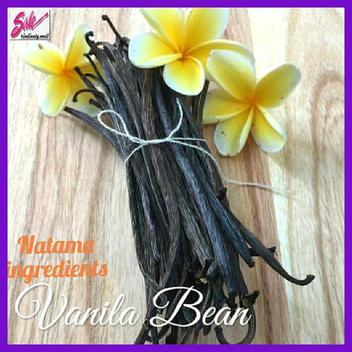 

RETLEMCOKLAT- NATAMA INGREDIENTS - VANILLA BEAN PREMIUM GRADE A - 10 GRAM -ASLII.