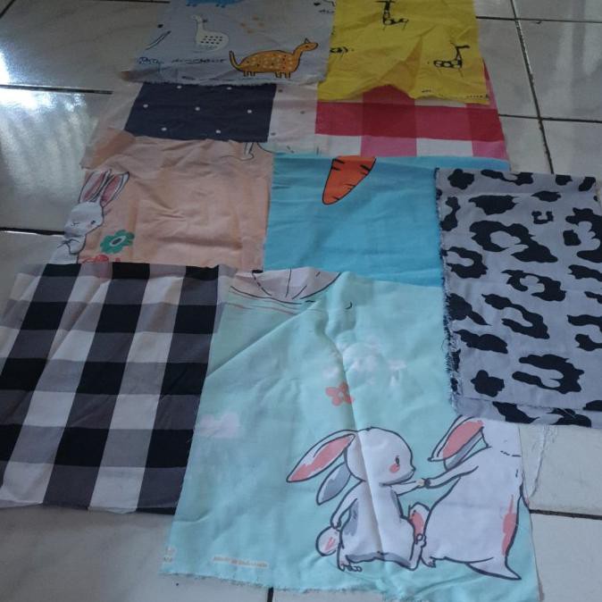 Ready Stok - Kain Perca Sisa Pojokan Sprei