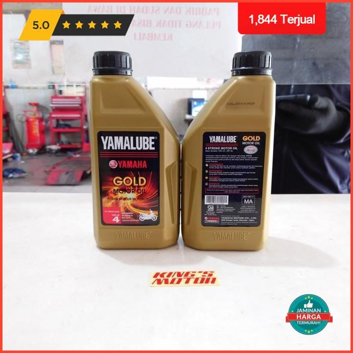 2.2 Oli Mesin Yamaha Yamalube Gold 10W/40 4T (0.8L) Termurah