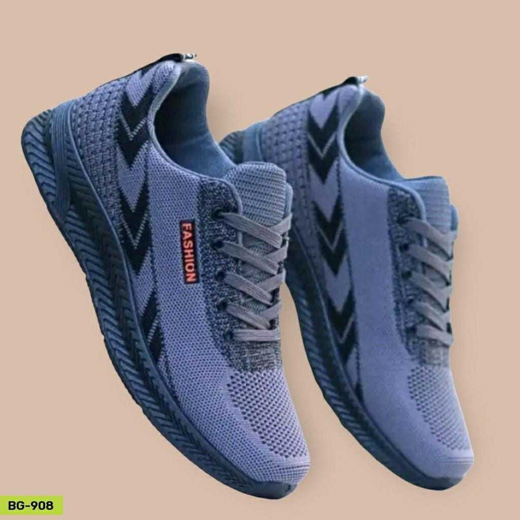 Sepatu Sneakers Olahraga Pria Fashion Alur Sepatu Sekolah