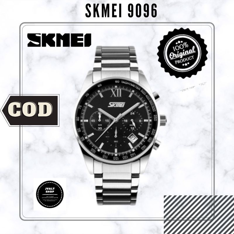 SKMEI|SKMEI 9096|JAM ORIGINAL|JAM STENLIS RANTAI