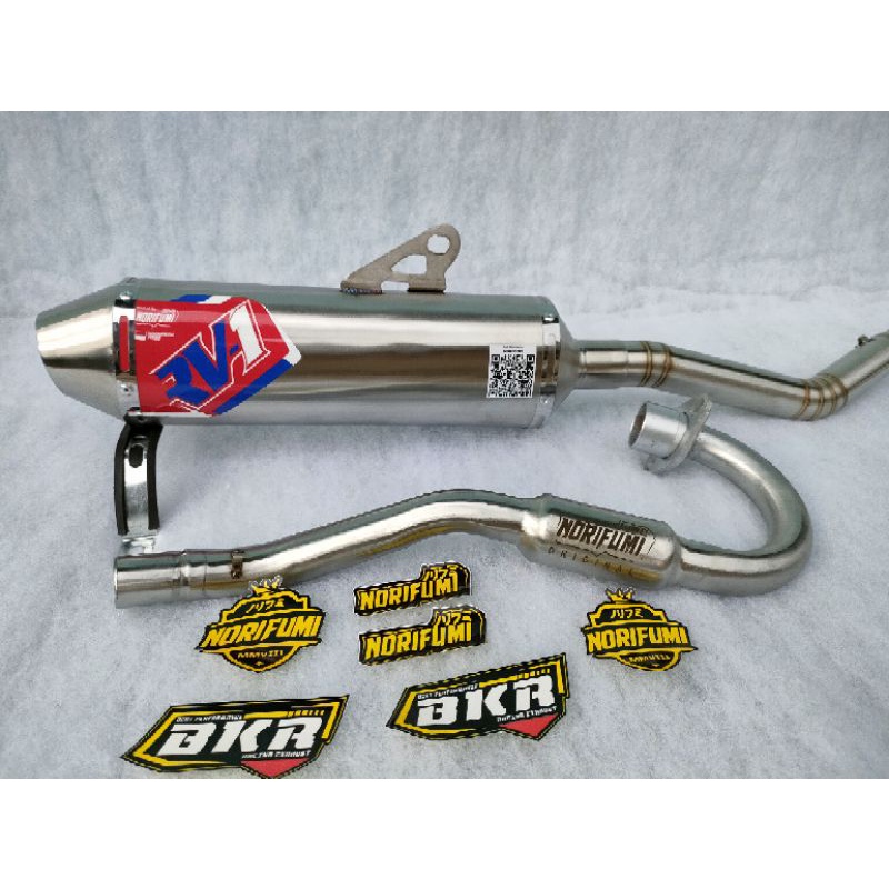 KNALPOT NORIFUMI RV-1 PNP KLX 150 CRF 150L DTRACKER WR 155-6