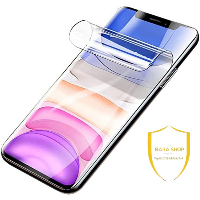 Bara 1| Clear Hydrogel iphone Secreen Protector Full Cover 11 12 13 PRO MAX 7+ 7P SE 2020 6 8 XS X XR 12 13 MINI 6G 7G 8G 6S SE 2020 ANTI GORES PELINDUNG FULL SCREEN PECAH LAYAR BREAK CLEAR BENING