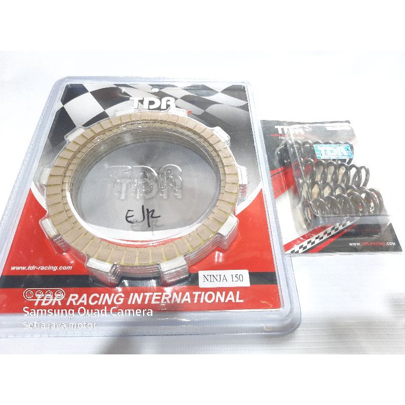 kampas kopling & per kopling tdr ninja R & ninja RR