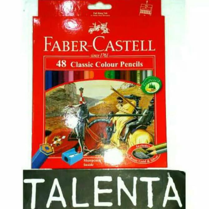 

Sale!! Pensil Warna Faber Castell 48 Warna Panjang Terbaru