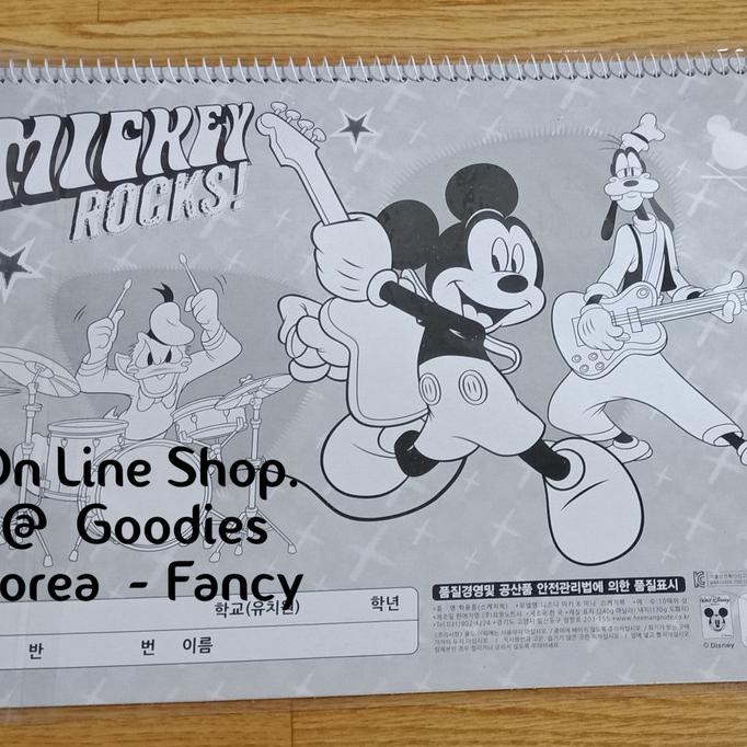 

Dijual Buku Gambar Spiral Sketch Book Mickey Mouse Ori Korea Ready Stock - Putih Terbatas