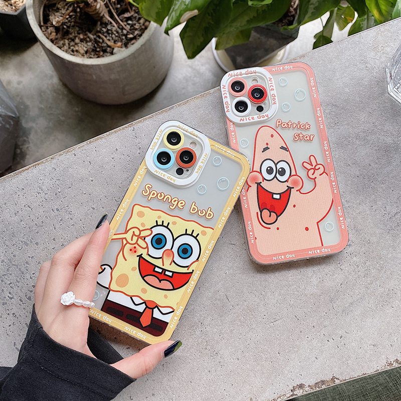 Soft Case Transparan Cover Iphone 14 13 12 11 Pro Mini Xr Xs Max X 6 6S 7 8 Plus