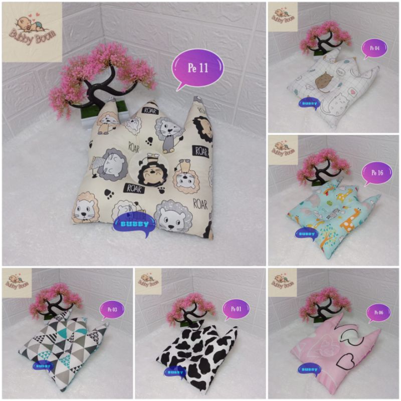 BANTAL BAYI MURAH / BANTAL DOT / BANTAL PEANG MOTIF RANDOM