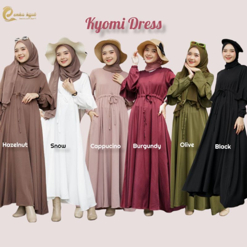 Kyomi dress by emkahijab