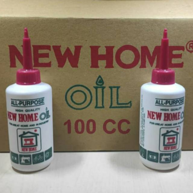 Minyak New Home 100cc / Minyak Pelumas Mesin Jahit 100cc