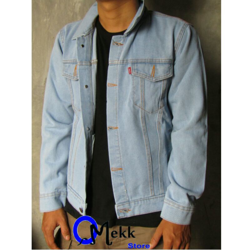 Jaket Jeans Levis Pria dan Wanita (Size normal-Jumbo)