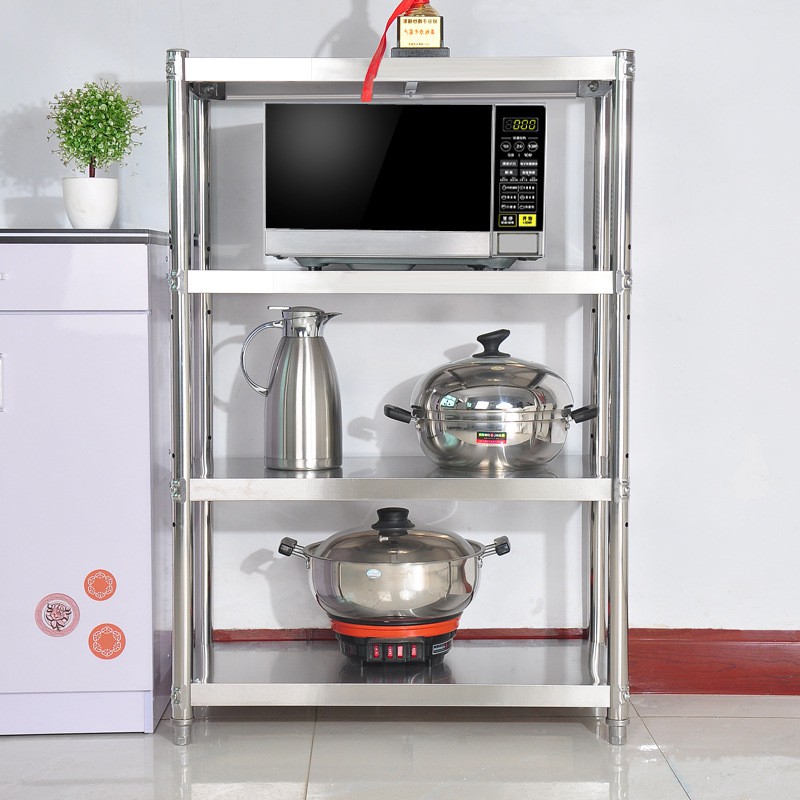 Rak Dapur Portable Stainless 4 Susun MB826