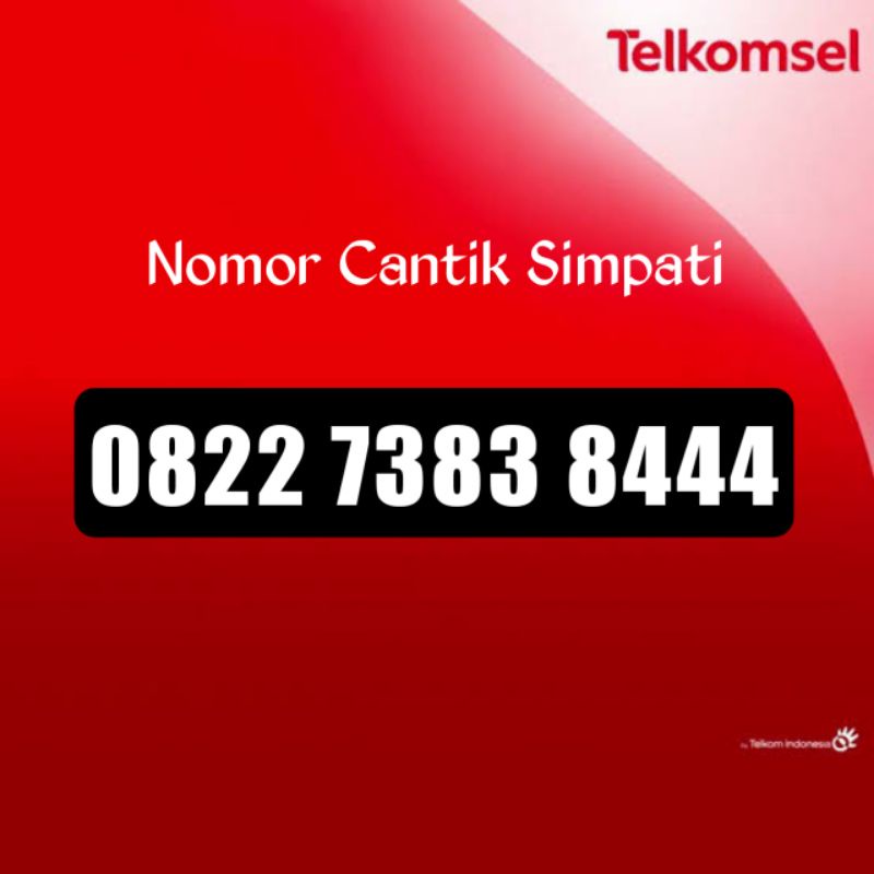 Nomor Cantik Simpati 444 Ekor Triple 444 || simpati Cantik sakti combo triple 444 || 822 7383 8444