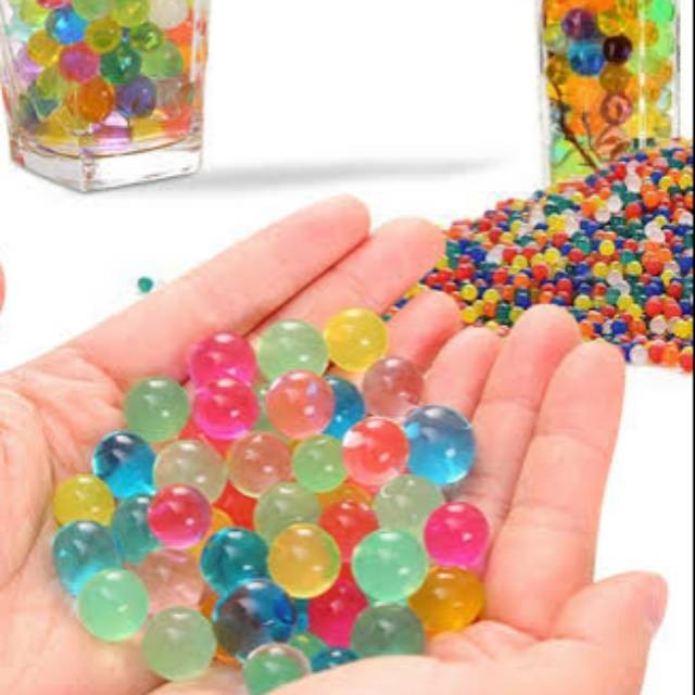 Hydrogel Water Beads mainan anak waterbeads hidrogel media tanam hidroponik