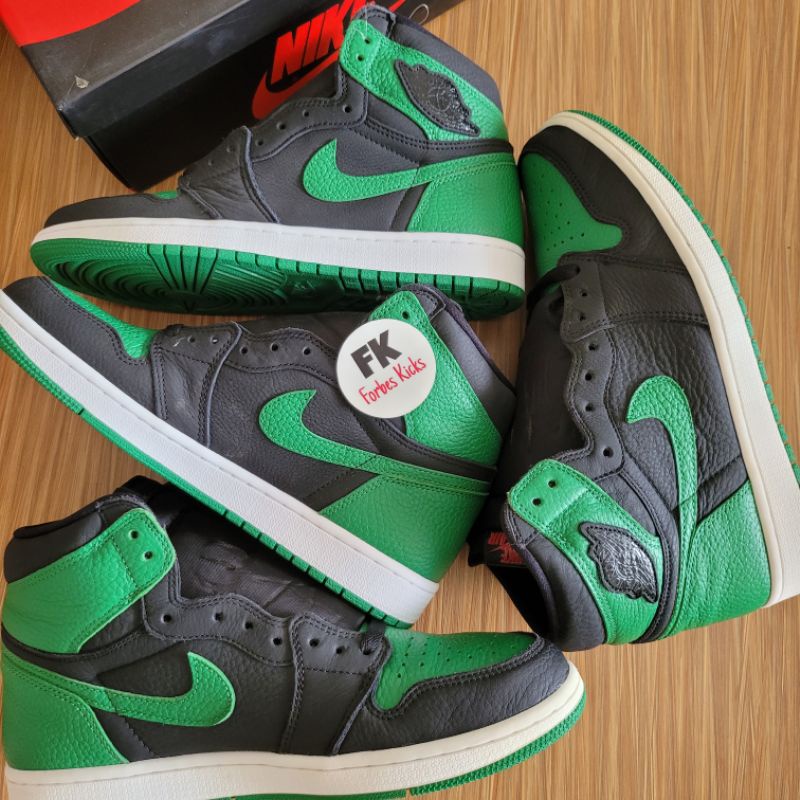 Air Jordan 1 Retro High Pine Green Black 2.0 || turbo green 2.0 bred