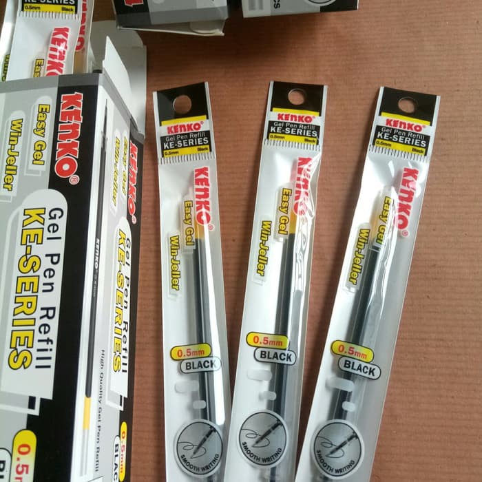 

NEW SALE ISI ULANG PULPEN GEL KENKO ISI 24 PCS
