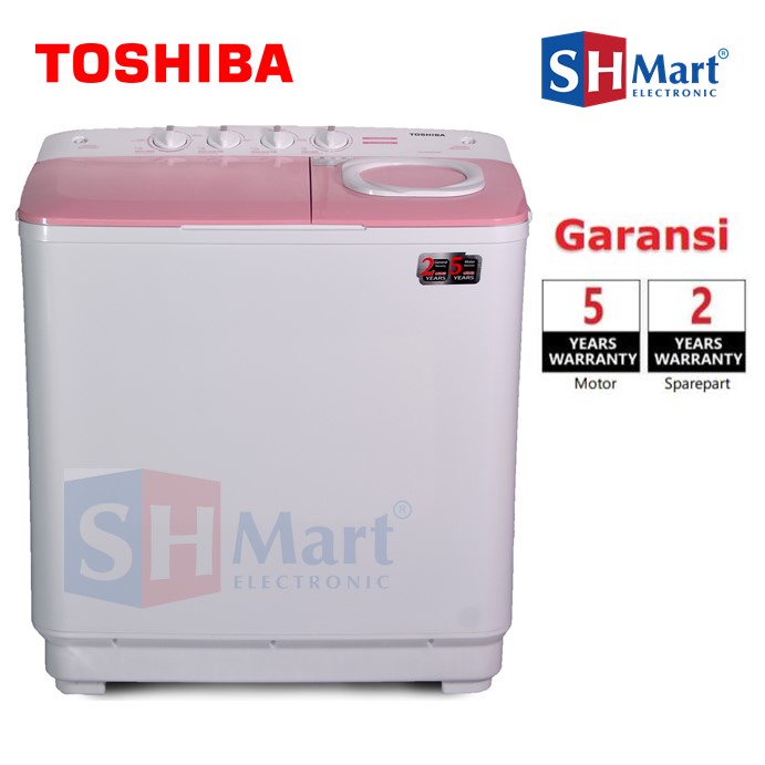 MESIN CUCI 2 TABUNG 9,5 KG TOSHIBA VH-H95MN / VH-H95WB / VH-H95WR / VH-H95WW GARANSI RESMI (MEDAN)