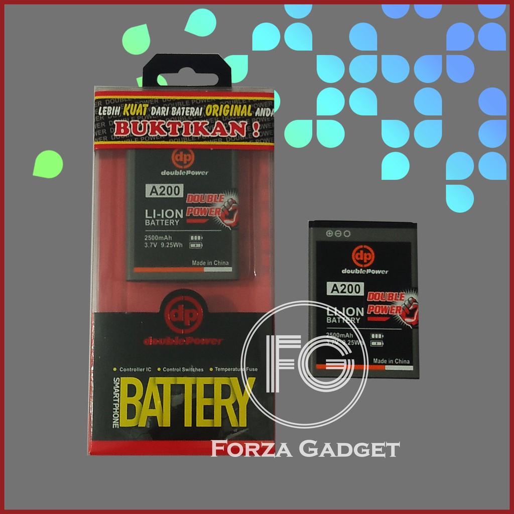 BATTERY DOUBLE POWER EVERCOSS A200 / EVERCOSS A5 2500MAH