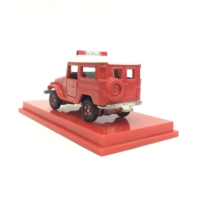 Tomica Toyota Land Cruiser Fire Command Car Exclusive Ito -Yokado 2004