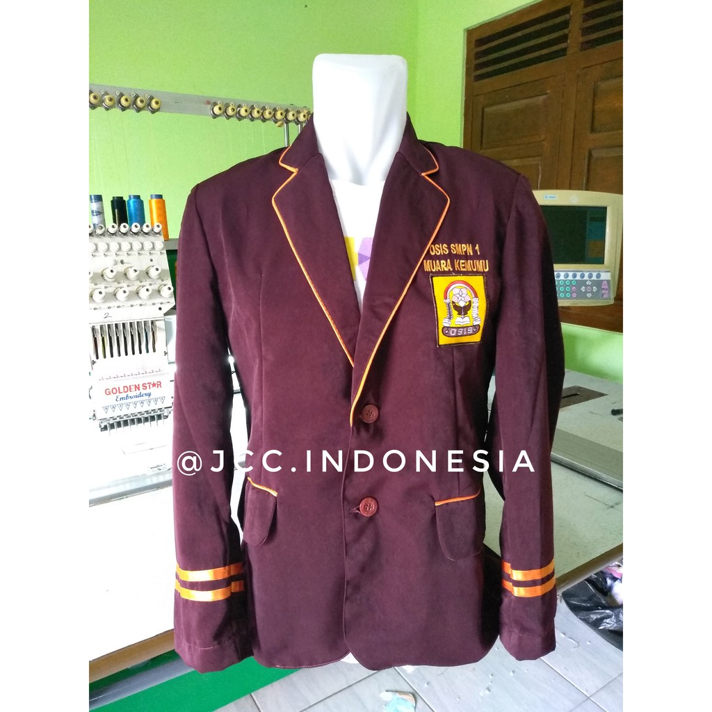 Jas Almamater OSIS Sekolah SMP SMA SMK Rohis Universitas Berkualitas