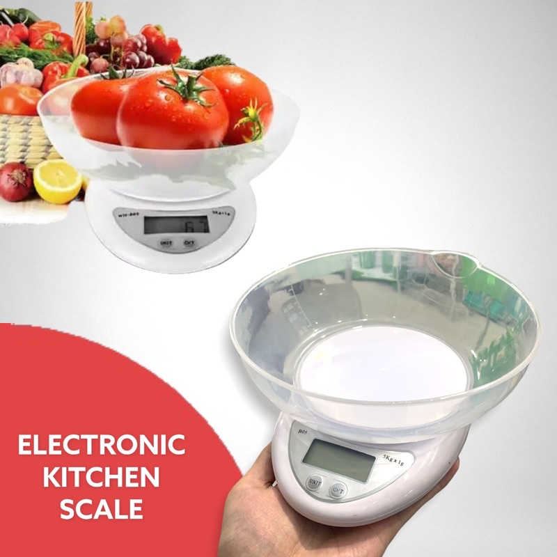 Timbangan mangkok digital 5 kg digital kitchen scale