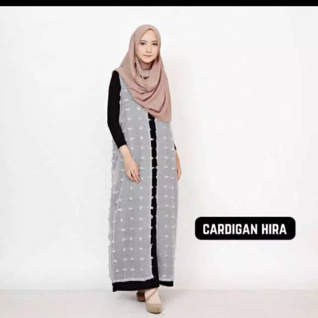dress dengan cardigan