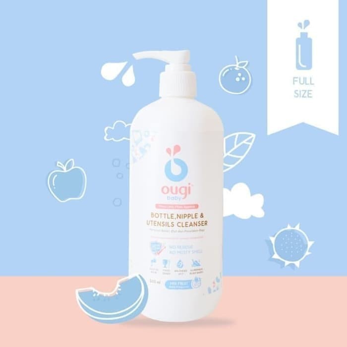 Ougi Baby - Bottle &amp; Nipple Cleanser Pump 500ml