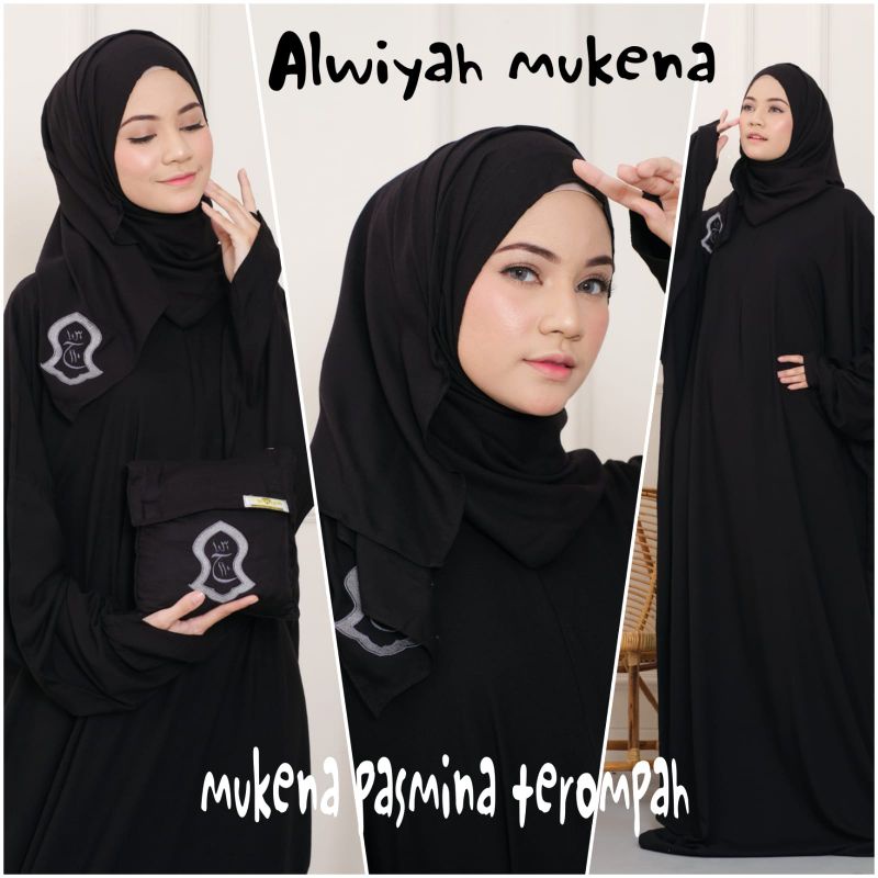 MUKENA PASMINA TEROMPAH | MUKENA PASHMINA | MUKENA ALWIYAH