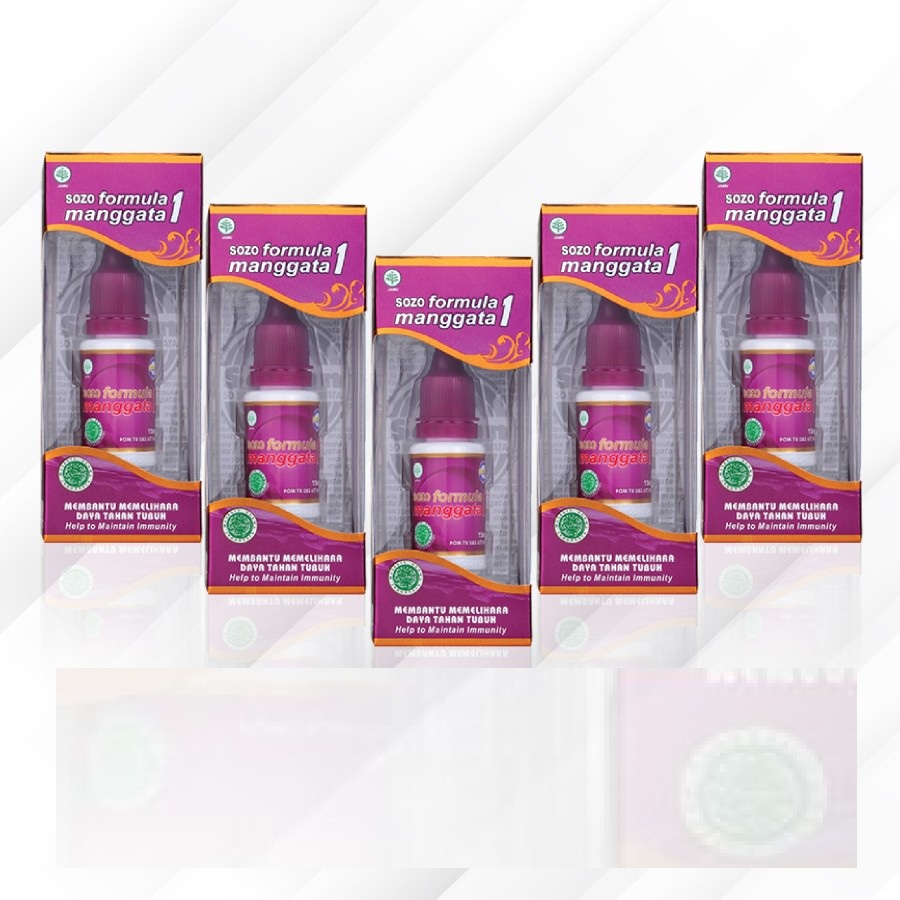 5 Botol Soman Sozo Formula Manggata 1 OBAT HERBAL TETES DIABETES KOLESTEROL