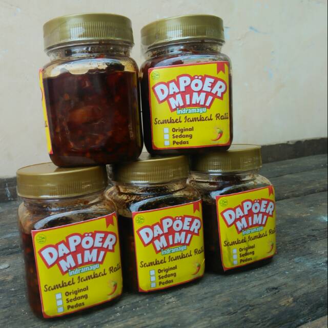 

Sambel ikan asin jambal