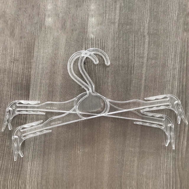 [12RB ISI 10] Small Mini Plastic Hanger / Bra and Underwear Hanger / Gantungan Bh dan CD / Hanger Ba
