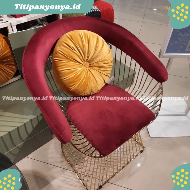 Cushion Bantal Kursi Sofa Ruang Tamu dan Kamar Tidur  Summer Reatret Bulat Kerang Lucu Informa