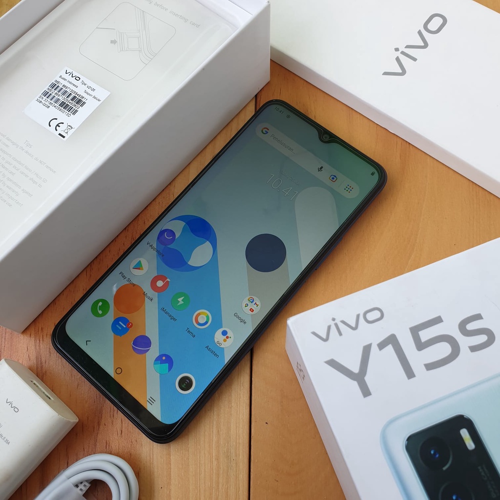 VIVO Y15S SECOND 3/32 3/64GB HANDPHONE SECOND HP SEKEN HP BEKAS HP MURAH