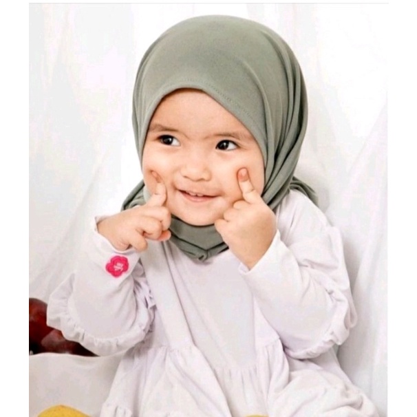 Hijab Instant Anak Jilbab Anak Perempuan Usia 2 - 7 Tahun