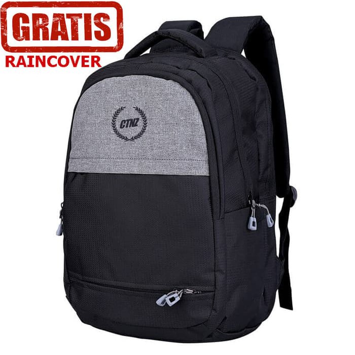 Tas Ransel Cowok Karen Gaul Kualitas Navigator Exios Trilogic Bag 25L Black  OV400  Tas Pria Ransel