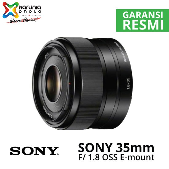 LENSA SONY E 35 MM F/1.8 OSS - LENSA SONY 35 MM
