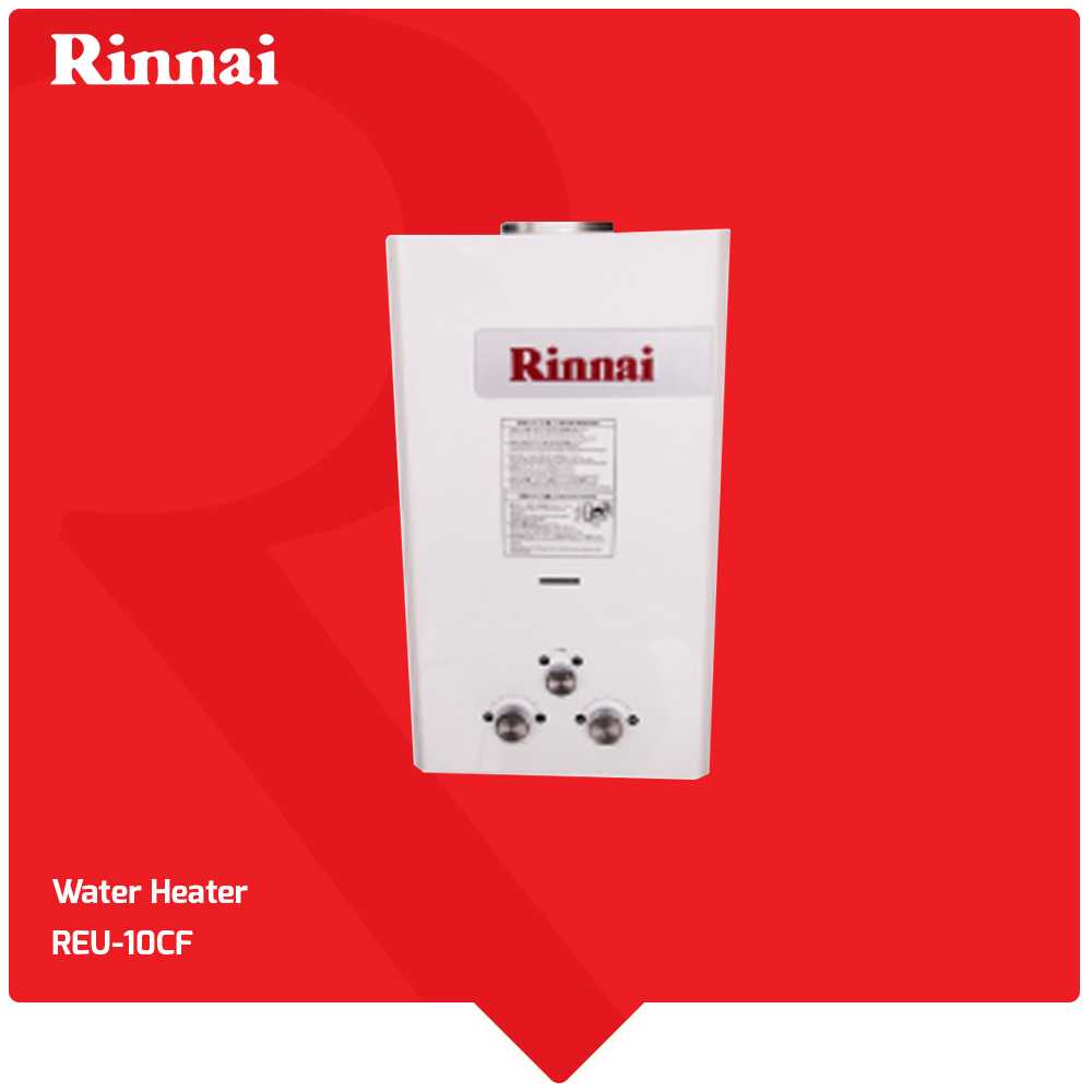 Gas Water Heater RINNAI REU-10CF