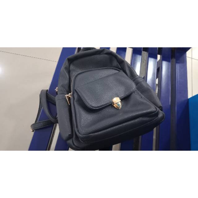 Preloved Tas Ransel Fladeo Warna Blue