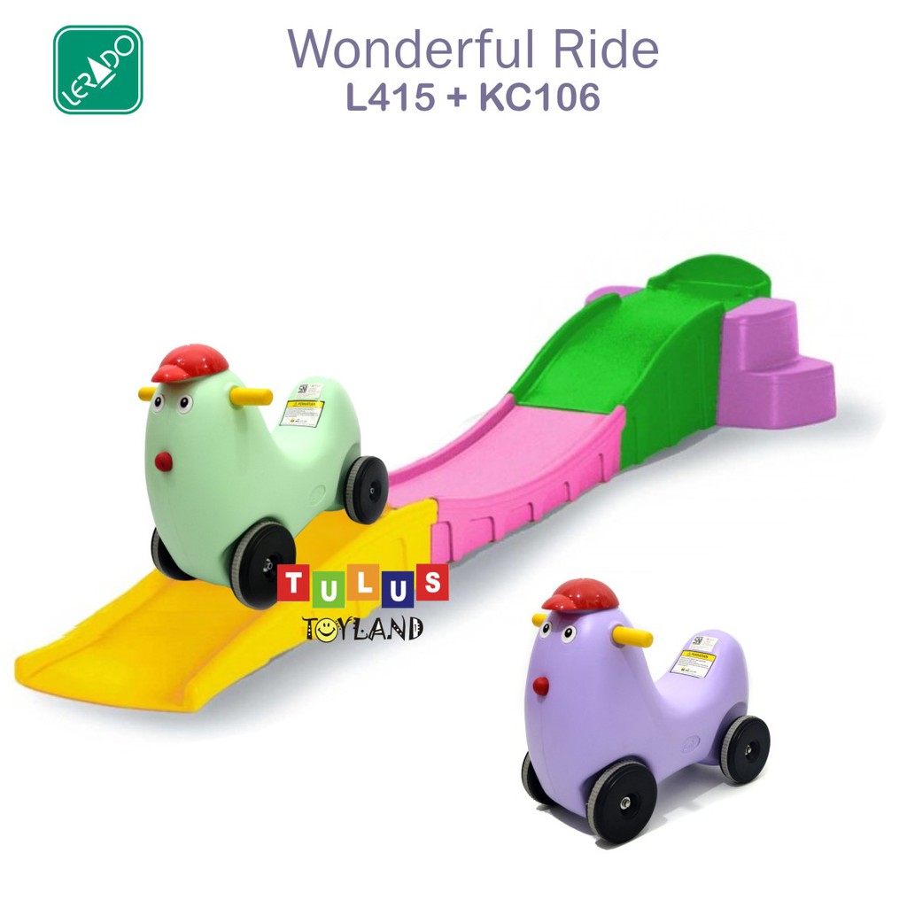 Lerado Wonderful Ride Mobil Seluncuran Roller Coaster Labeille Wondefull KC Chick Ride On