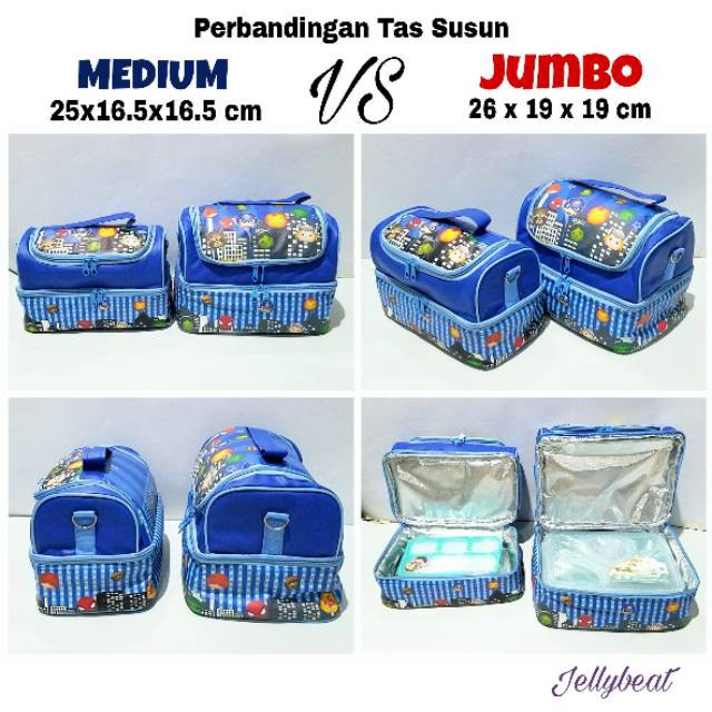 Tas Bekal Susun Insulated Jumbo