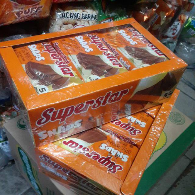 wafer superstar snaps 1box