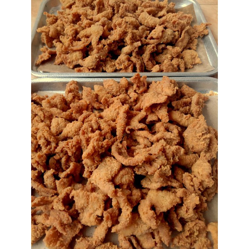 

Kulit Ayam Crispy 500gr / Keripik Kulit Ayam Crispy 500gr