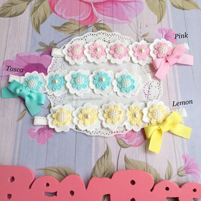 

Ribbon gardenia pastel