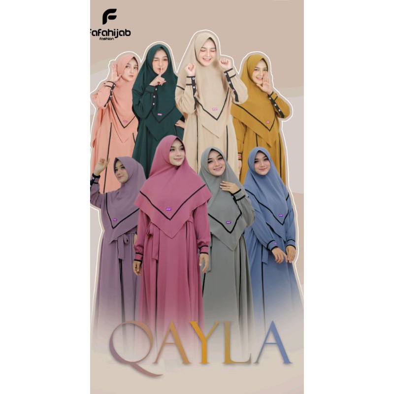 QAYLA syar'i by fafa hijab premium